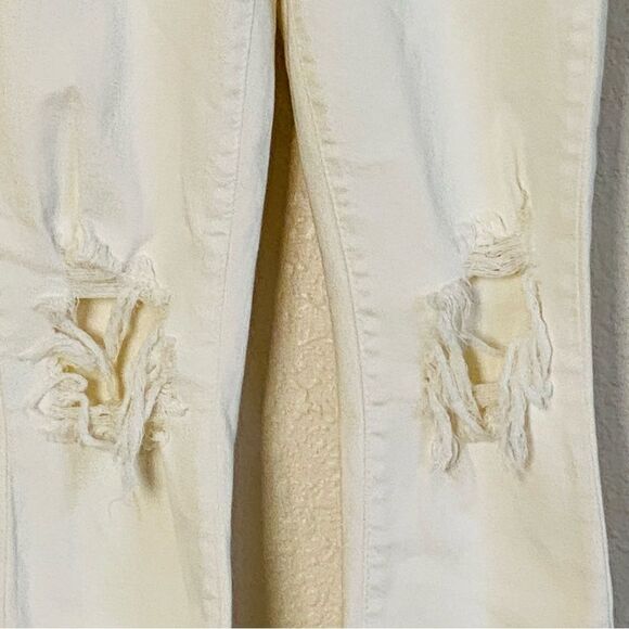 L’AGENCE Margot High Rise Destroyed Knee Vintage Off Skinny Jeans Sz 25 NWT - Picture 6 of 12